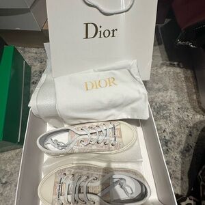 Dior Pastel Canvas Sneakers